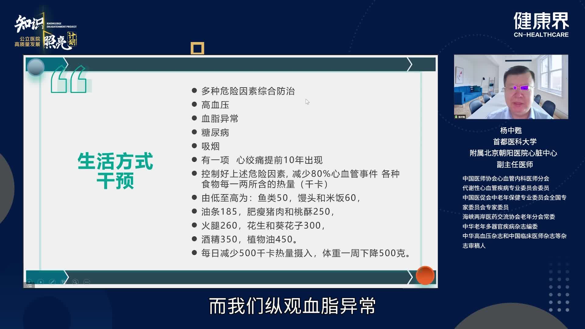 血脂异常的生活方式改善（1）