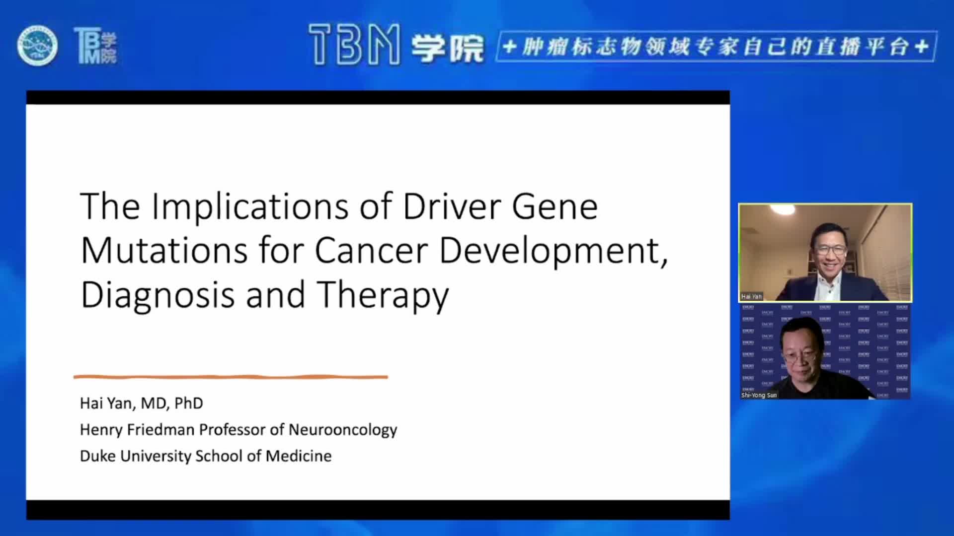 The Implications of driver gene mutations for cancer development