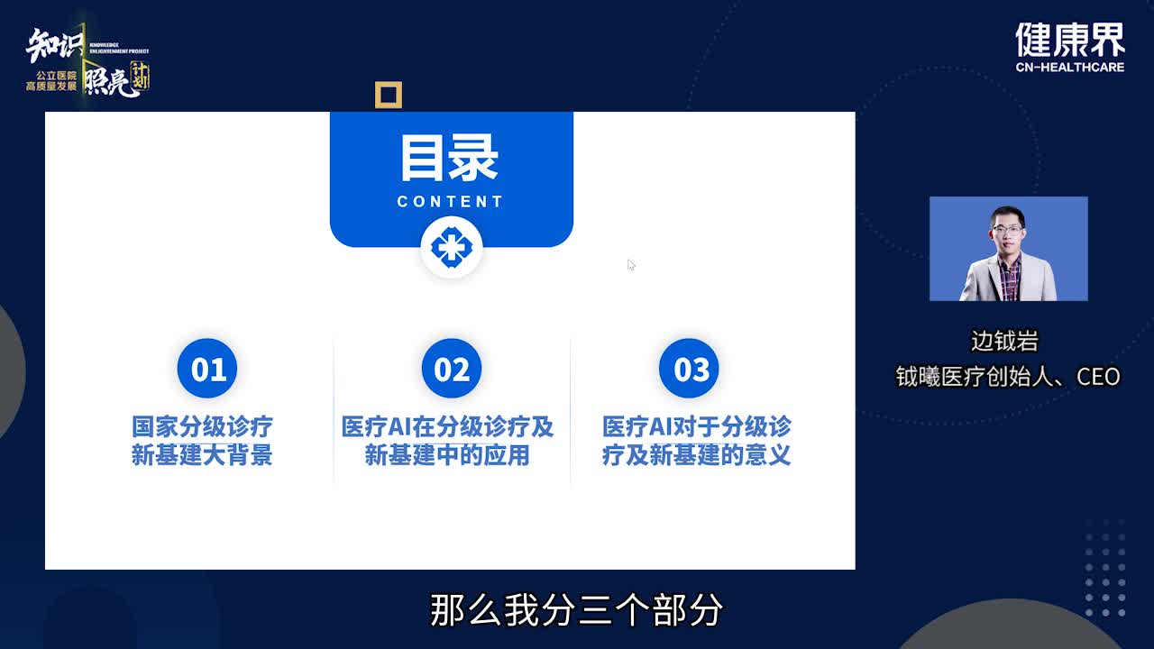 医疗AI在国家分级诊疗及新基建背景下的作用
