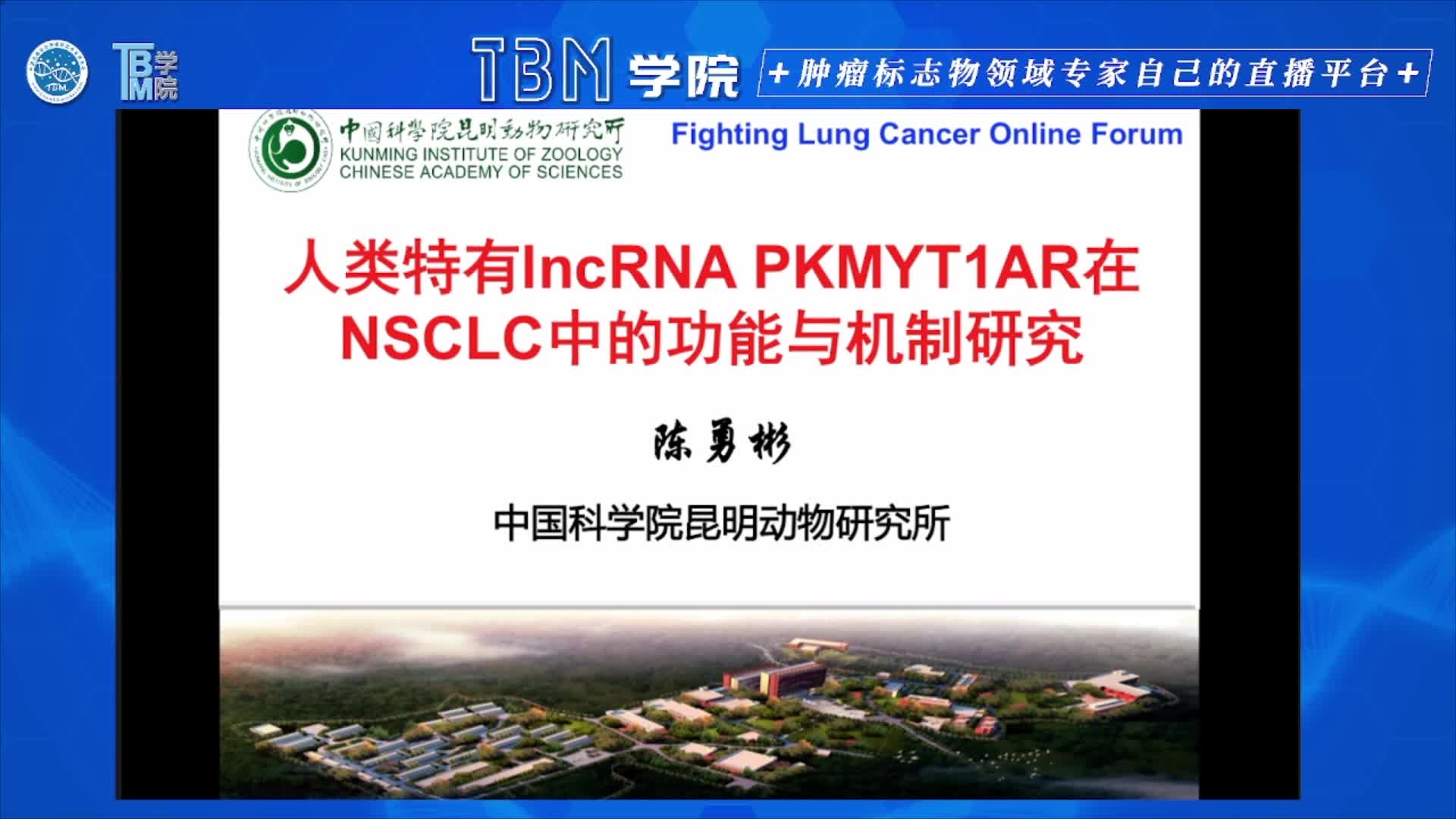 人类特有LncRNA-MYT1AR在非小细胞肺癌中的功能与机制研究