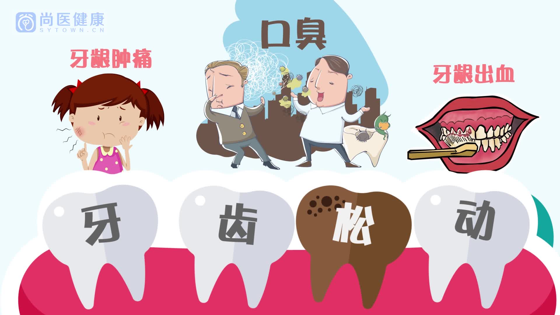 牙龈出血,牙龈肿痛怎么办?教你一招根治牙周炎