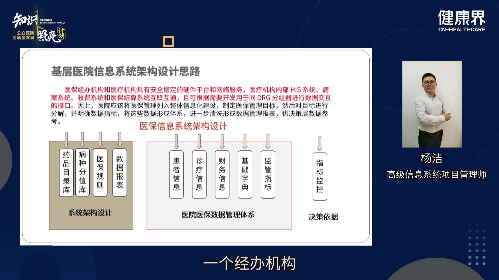 基层医院信息系统架构设计思路