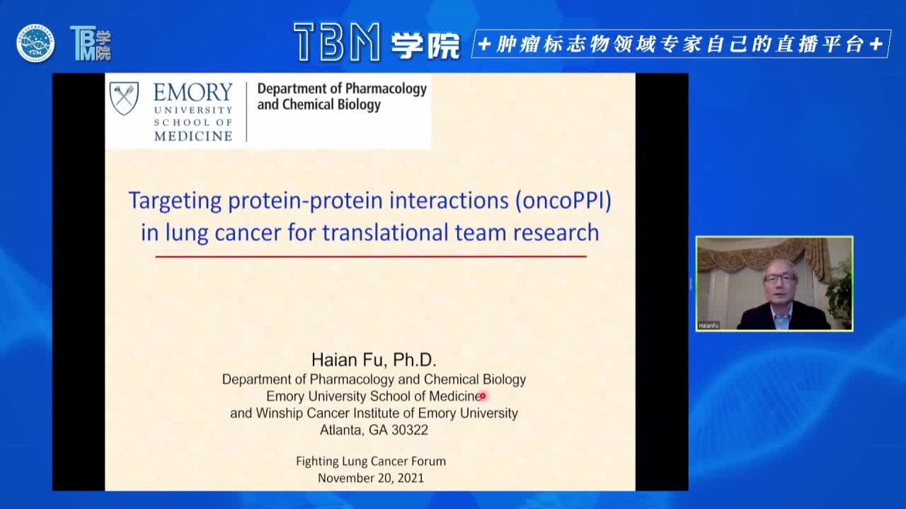 Targeting protein-protein interactions(oncoPPI) in lung cancer for translational